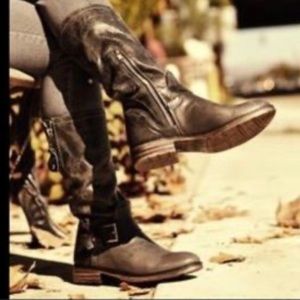 Roan by bed Stu token leather boot Sz 7 1/2